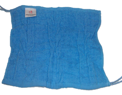 Lather Cloth™ – Luxury Exfoliating Body & Back Scrubber - BLUE (12” x 12”)