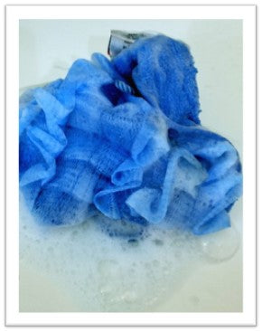 Petite Lather Cloth™ – BLUE (8" X 8")